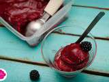 Sorbet aux mûres - recette facile avec ou sans sorbetière