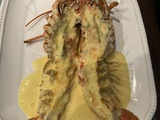 Homard sauce sabayon à la clémentine et au citron