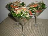 Salade thaï aux crevettes