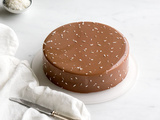 Entremets chocolat au lait et noix de coco