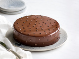 Entremets chocolat caramel