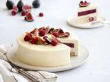 Entremets figues et framboises