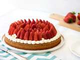 Tarte aux fraises facile et rapide