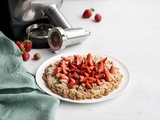 Tarte rustique aux fraises