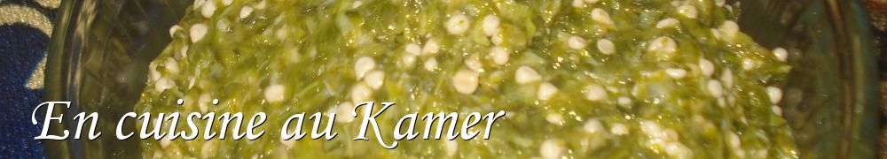 Recettes de En cuisine au Kamer