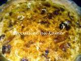 Quiche aux lardons et aux oignons