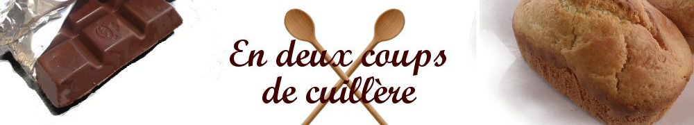 Recettes de En deux coups de cuillère