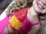 Glace esquimaux aux fruits