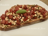 Bruschetta à la méditéranenne