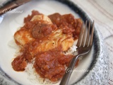 Cabillaud aux tomates et chorizo