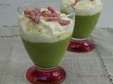 Cappucino de petits pois