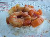 Crevettes au fenouil