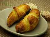 Croissants au surimi et à la ricotta