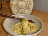 Cuisses de poulet au lait de coco