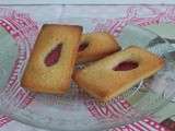 Financiers à la fraise