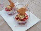 Fraises en crumble de sarrazin