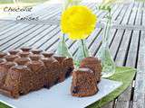 Gâteau au chocolat et cerises