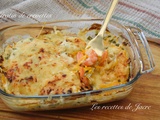 Gratin de crevettes au citron