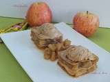 Millefeuilles de crêpes et pommes cidrée