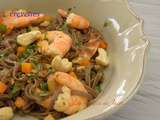 Nouilles soba aux crevettes