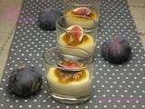 Panna cotta de foie gras et sa confiture de figues