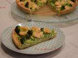 Quiche brocolis/crevettes