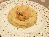 Risotto aux crevettes et curry