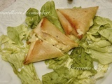 Salade de croustillant de camenbert