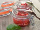 Salade de fraises au basilic