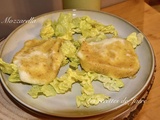 Salade de mozzarella panée