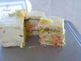 Sandwich cake à l'avocat