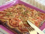 Tarte fine à la tomate