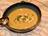 Velouté de butternut et champignons