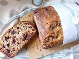 Banana chocolate bread, pour en finir avec les vieilles bananes