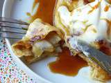 Blintz comme un banoffee, le caramel m'a tuée pour le défi 0.0.Chut#2