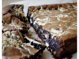 Brownie d’Ottolenghi au Halva et Tahini