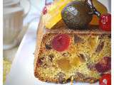 Cake aux fruits confits, mais avec beaucoup de fruits