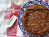 Gâteau au chocolat aux amandes et à l'huile d'olive de Trish Deseine, le choix de Chabichou