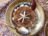 Gâteau indien à la carotte et la cardamome, la carotte version confite et sucrée