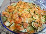 Graten de calabacines / gratin de courgettes