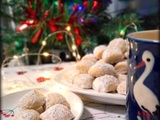 Kipferls à la cardamome ( bredeles) / Kipferls de cardamomo ( galletas de navidad de Alsacia - Francia-)