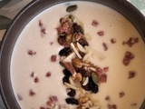 Soupe froide d'asperges blanches / Sopa fría de espárragos blancos