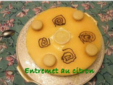 Entremet au Citron