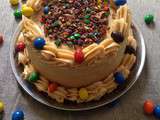 Layer cake m&m’s