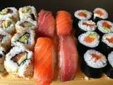 Makis, Sushis, California Roll's, c'est pas ici