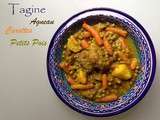 Tagine Agneau, Carottes, Petit Pois