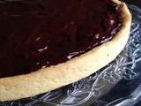 Tarte Réconfortante Chocolat & Confiture de Châtaignes