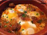 Tajine Kefta aux oeufs