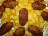 Kebab pomme de terre et kefta à l'Actifry