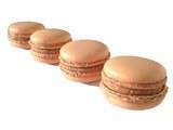 Macarons au praliné